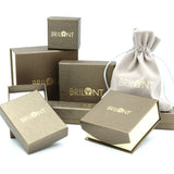 Bransoletka srebrna skręcana pałeczka z cyrkonią