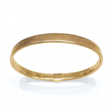 Bransoletka złota siatka gumka