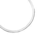 Srebrna bransoletka taśma