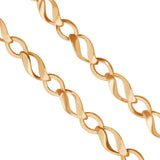 Złota bransoletka z owalnych ogniw