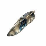 Broszka artystyczna pióro Dorian Grabowski