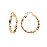 Złote szerokie dmuchane koła skręcane