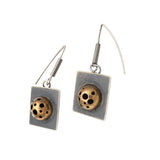 Kolczyki artystyczne półkule Dorian Grabowski