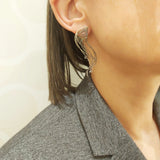 Kolczyki artystyczne wielokolorowe skrzydła Dorian Grabowski