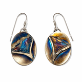 Kolczyki artystyczne owalne Dorian Grabowski