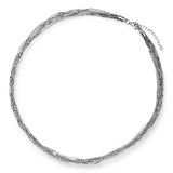 Naszyjnik srebrny typu kolia