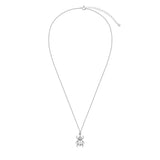 Naszyjnik srebrny skarabeusz