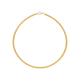 Bransoletka srebrna pozłacana siatka