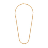 Naszyjnik złoty z dekoracyjnym splotem