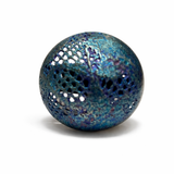 Pierścionek artystyczny półkula niebieska Dorian Grabowski