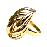 Pierścionek złoty kłos