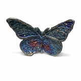 Pierścionek artystyczny niebieski  motyl Dorian Grabowski