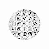 Szeroki pierścionek srebrny ażurowy okrągły