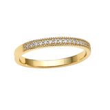 Pierścionek srebrny pozłacany obrączkowy z cyrkoniami