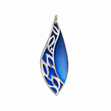 Kolczyki srebrne z tytanem