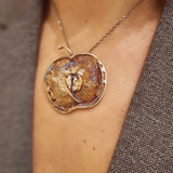 Zawieszka artystyczna duża jabłko  Dorian Grabowski