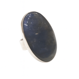 Pierścionek artystyczny labradoryt Dorian Grabowski