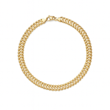 Bransoletka złota ażurowa