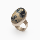 Pierścionek artystyczny z agatem Dorian Grabowski