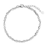 Bransoletka srebrna- nieskończoność