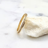 Pierścionek złoty ring